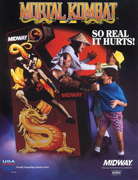 Mortal Kombat 1 1992 The Arcade Version Mortal Kombat Secrets