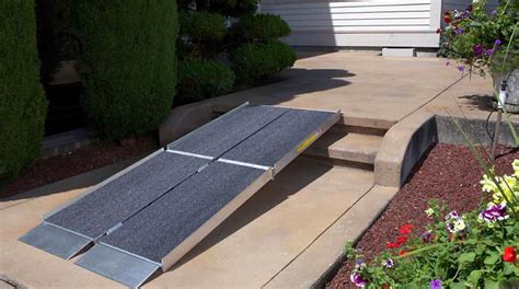 Portable Ramps For A Wheelchair Or Home Accessible Systems