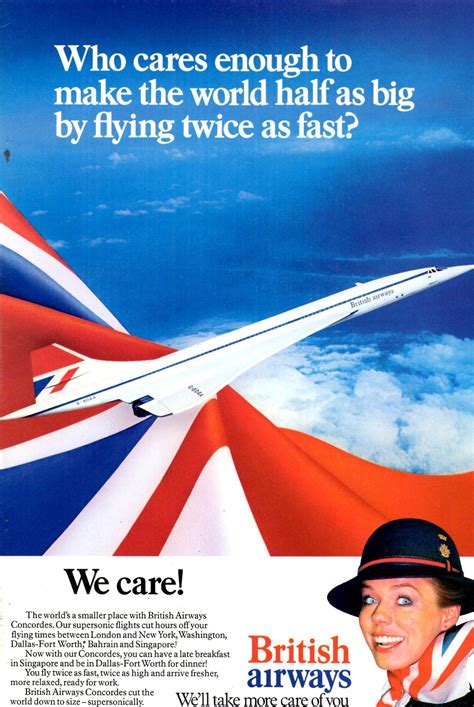 British Airways Concorde Reklamı Havayolu 101