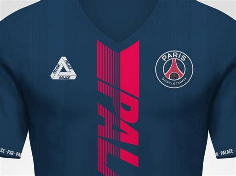 Buy psg football shirts, training kit and merchandise. Palace x PSG Concept Jersey by Kifth (With images ...