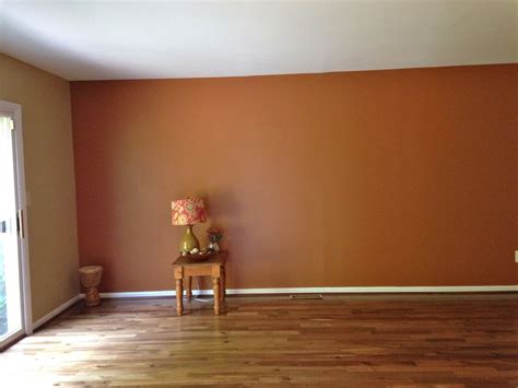 What is the opposite of orange? Family Room Sherwin Williams accent wall Brandywine ...
