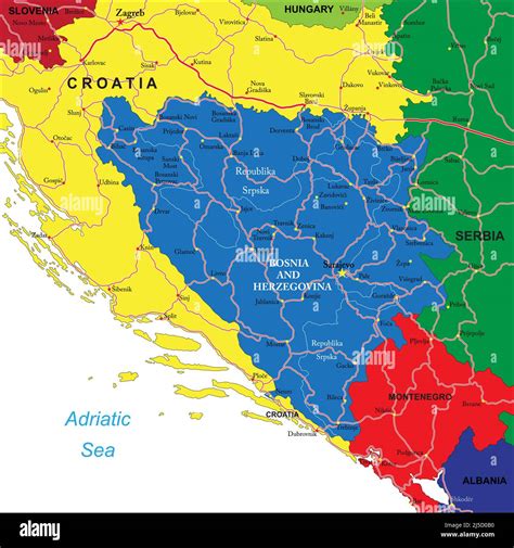 Visegrad Bosnia Map