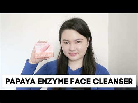 Kinship Naked Papaya Enzyme Face Cleanser Review Demo Tracey Violet