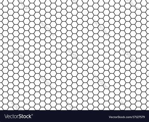 Hexagon Honeycomb Seamless Pattern Royalty Free Vector Image