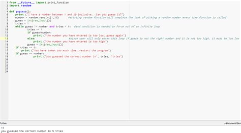 Today we are going to make an interactive guessing game in python. Computer Science Final: Python