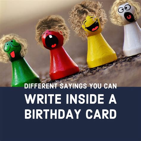 Different Sayings You Can Write In A Birthday Card Holidappy
