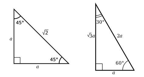 Special Right Triangles Sss And Aaa Examples Included