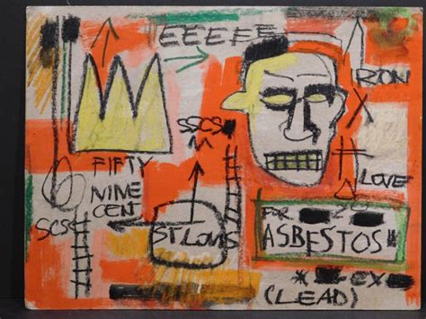 Sold Price Jean Michel Basquiat Abstract Composition October 3