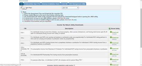 The existing portal of the department at www.incometaxindiaefiling.gov.in would. How to Download Different ITR Forms - Changes in ITR ...