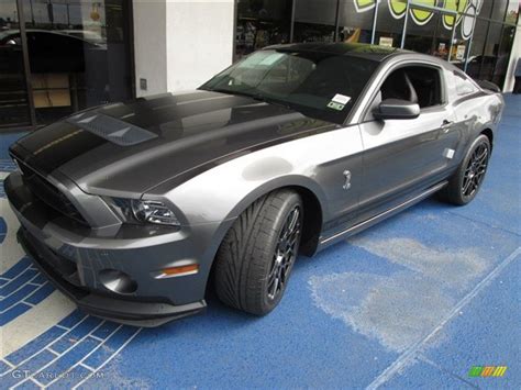 2014 Sterling Gray Ford Mustang Shelby Gt500 Svt Performance Package