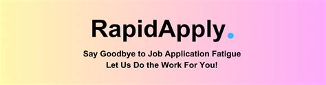 RapidApply | Job Applications Service