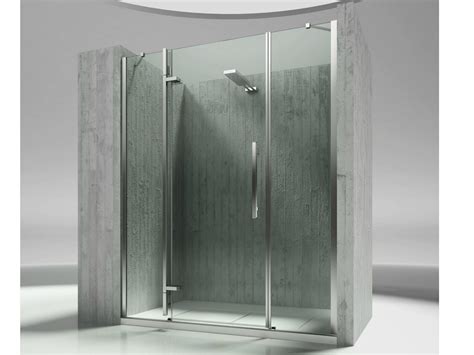 Niche Tempered Glass Shower Cabin Tiquadro Qm By Vismaravetro Design Paolo Pedrizzetti