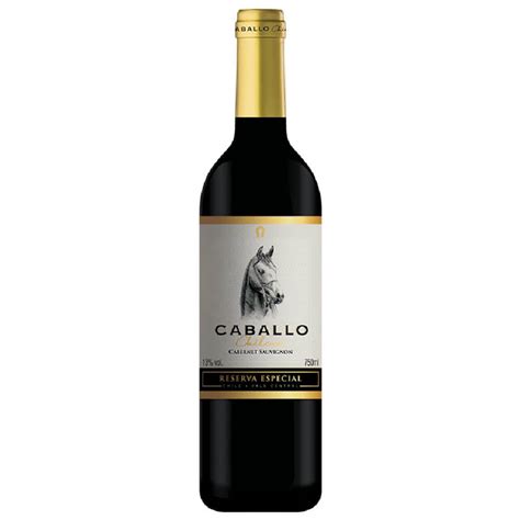 Vinho Chileno Caballo Cabernet Sauvignon Reserva Especial 750ml