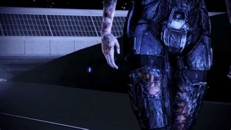 Mass Effect 3 Ending 4 Shepard Chooses To Control The Reapers Blue