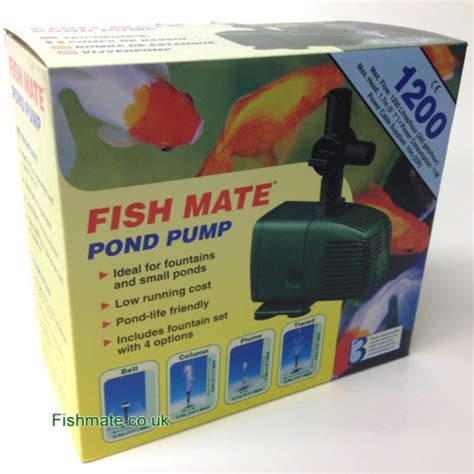 Small Pond Pump Fishmate 1200