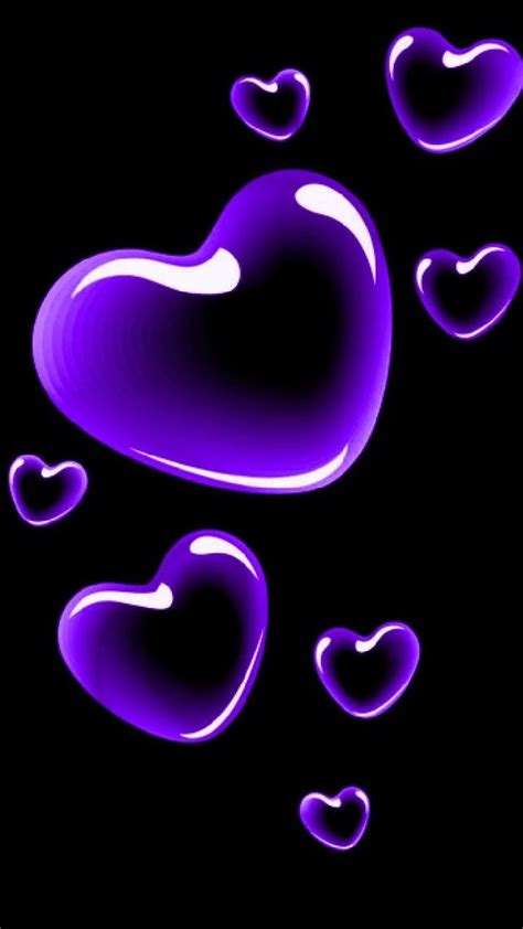 Purple Heart Aesthetic HD Phone Wallpaper Pxfuel