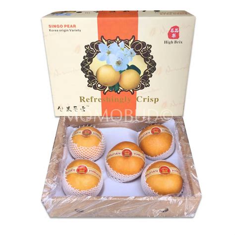 Koreaholic has uploaded 198 photos to flickr. Korean Singo Pear Gift Box — MomoBud