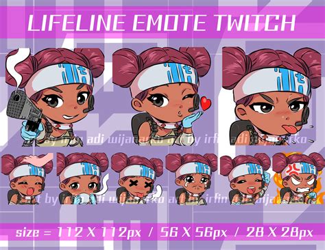 Digital Emotes For Twitch Mirage Apex Legends Chibi Mirage Apex Legends