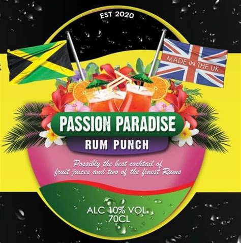 Passion Paradise Drinks Home