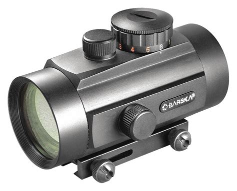 Barska Rifle Scope 1x Magnification 40 Mm Objective Lens 5 Moa Dot