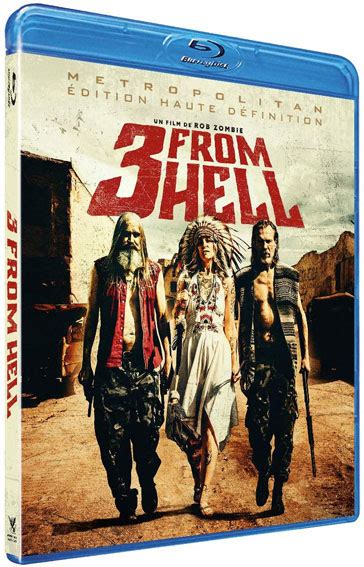 Trilogie Rob Zombie 3 From Hell Blu Ray Dvd Fr