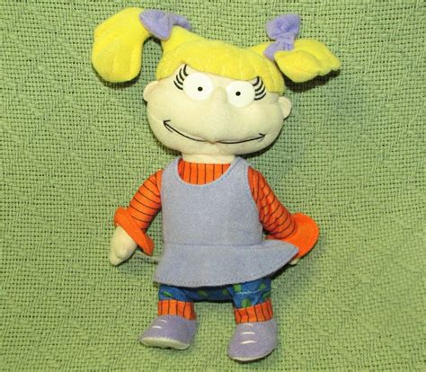 Vintage Rugrats Angelica 1998 Doll Mattel Nickelodeon 8 Walking Character Girl Ebay Rugrats