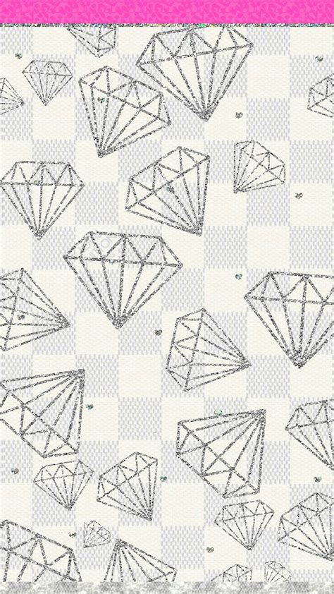 Girly Diamonds Wallpaper Sparkles Glitter Wallpaper