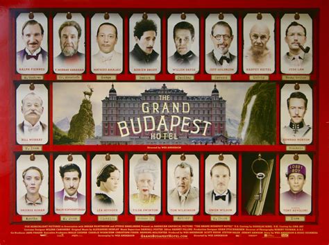 Costume sketches from the grand budapest hotel, milena canonero. The Grand Budapest Hotel Movie Poster - Original Poster