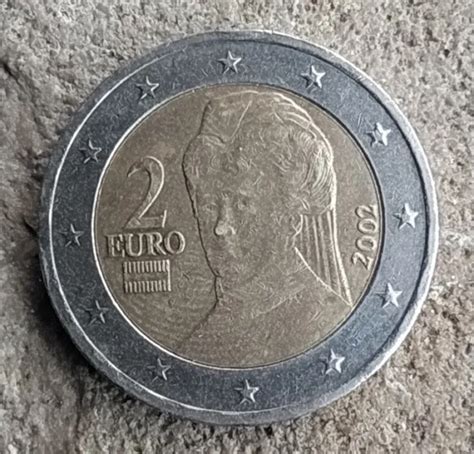 Moneta Da 2 Euro Rara Austria 2002 Eur 2900 Picclick It