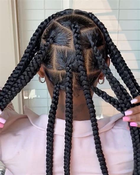 3 tips to getting realistic jumbo knotless braids emily cottontop big box braids hairstyles