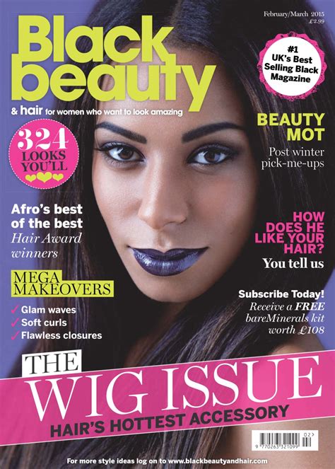 Black Beauty And Hair The Uks No 1 Black Magazine Februarymarch