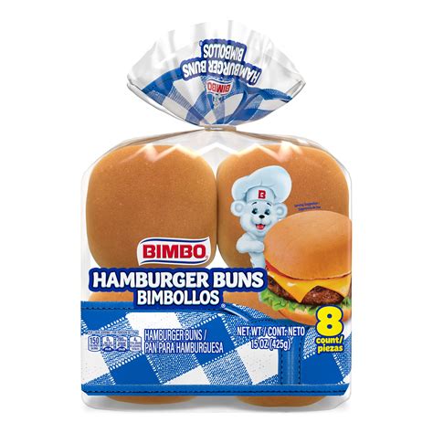 Bimbo Bimbollos Hamburger Buns Count Oz Walmart Com