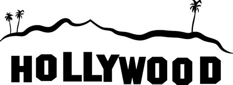 Hollywood Sign Clipart Clip Art Library