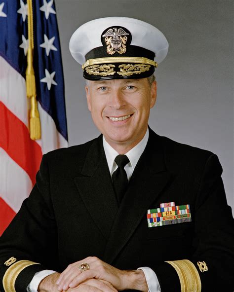 Portrait Us Navy Usn Rear Admiral Rdml Lower Half Alan K Riffey