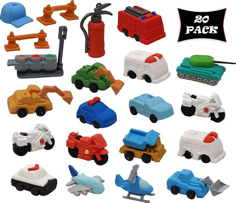 Smart Novelty Car Puzzle Erasers For Kids Party Favors And
