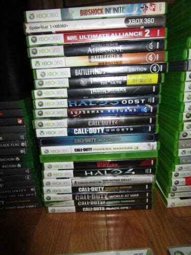 Video Games Xbox One Xbox 360 Ps2 Ps3 Ps4 Original Xbox Lot Of 195 Ebay