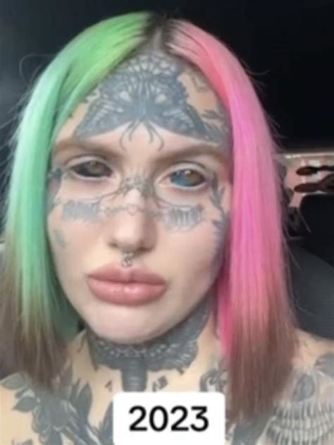 Model Cops Heat After Spending 77 000 On Tattoos And Wild Body