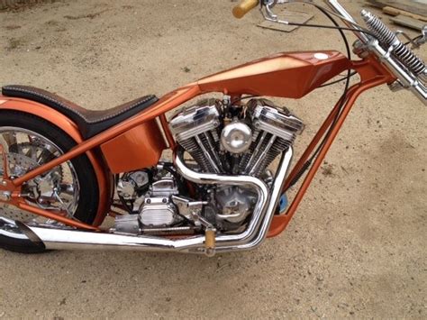Harley Davidson Chopper Evo Digger Custom Motorcycle