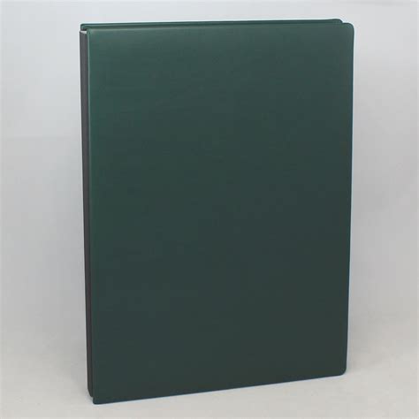 Signature Folder Made Of Smooth Full Grain Leather In Green