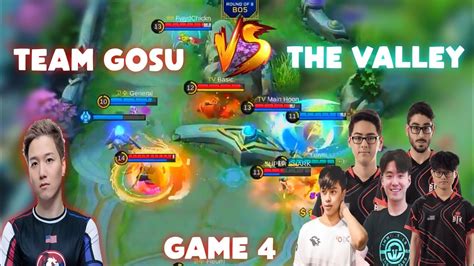 Team Gosu Vs The Valley Game 4 Nact Path To M4 Youtube
