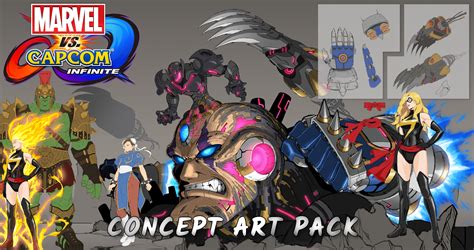 Pc Marvel Vs Capcom Infinite Concept Art Pack By Honorsoft On Deviantart