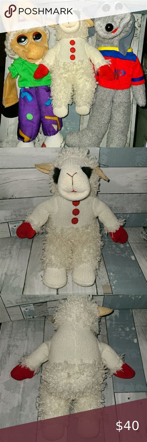 Talking Lamb Chop And Charlie Horse And Hush Puppy Hand Puppets 1993