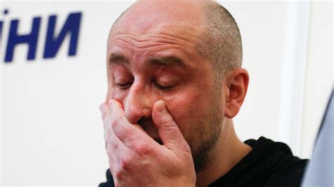 murdered russian journalist arkady babchenko turns up alive at news conference in ukraine