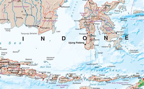Buy South East Asia Map Paper Laminated A1 Size 594 X 841 Cm Gm