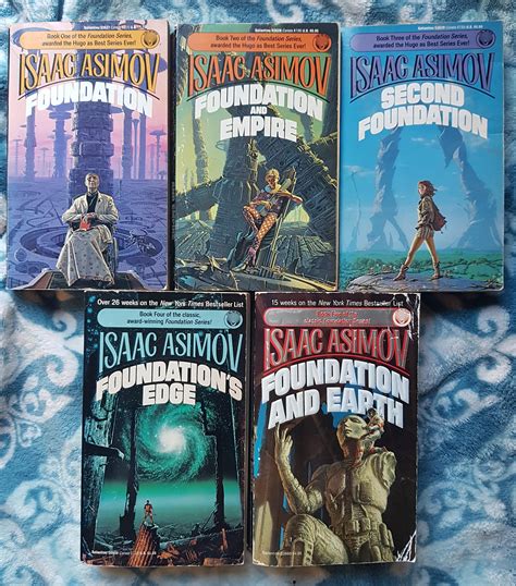 Foundation Series By Isaac Asimov Cover Art By Michael Whelan R