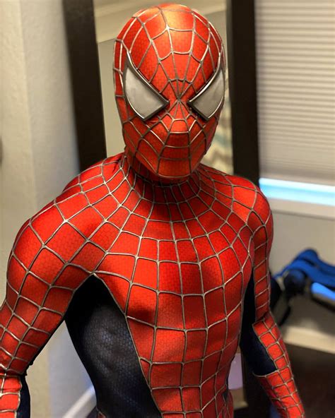 A Replica Raimi Spider Man Suit By Elfett With Lenses By