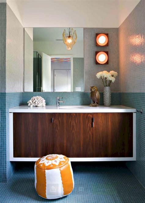 29 Amazing Modern Mid Century Bathroom Remodel Ideas