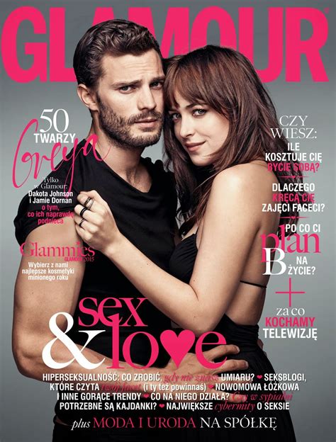 fifty shades updates hq photos various covers for glamour magazine with jamie dornan and