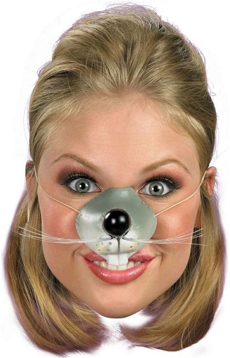 Mouse Nose Costume Accessory At Wonder Costumes Animal Noses