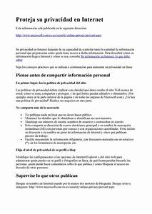 Ejemplo De Politica De Privacidad Para Web Opciones De Ejemplo